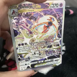 Deoxys VSTAR Pokemon Crown Zenith: Galarian Gallery GG46/GG70 NM - Image 2