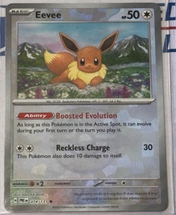 Pokemon Temporal Forces Prismatic Eevee Drampa Slowpoke Illustration Rare Lot - Image 3