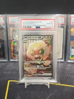 Pokemon White Flare Whimsicott EX Special Illustration Rare PSA 10 - Image 1