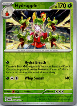 Hydrapple 018/182 Destined Rivals Reverse Holo Pokemon - Image 1