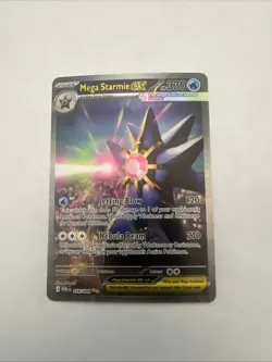 Pokemon TCG - Mega Starmie ex 118/088 Special Illustration Rare Perfect Order NM - Image 1