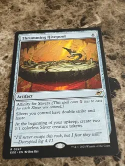 THRUMMING HIVEPOOL Magic Gathering MTG Edge of Eternities - Image 1