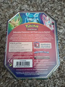 Pokemon 2018 Evolution Celebration Tin Glaceon GX Sealed - Image 2