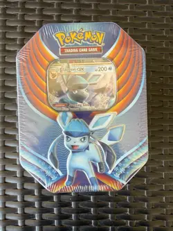 Sealed - Pokemon Evolution Celebration Tin [Glaceon GX] - 2018 - Image 1