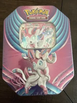Sylveon GX Pokemon Evolution Celebrations Tin (2018) XY Evolutions New Sealed - Image 1