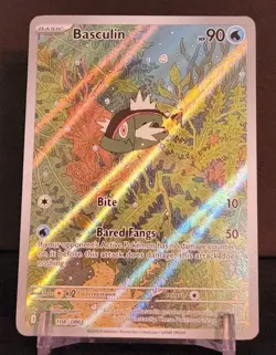 Basculin 108/86 IR Pokemon TCG Scarlet & Violet: White Flare NM - Image 1