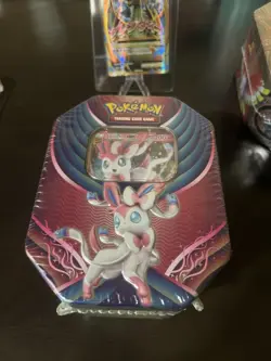 Sylveon GX Pokemon Evolution Celebrations Tin (2018) XY Evolutions New Sealed - Image 1