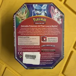 Pokemon TCG Evolution Celebration Tin - LEAFEON GX Booster Packs New Sealed - Image 2