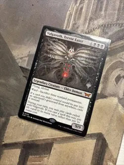 MTG Valgavoth, Terror Eater PROMO PACK - Duskmourn House of Horror + Bonus Foils - Image 5