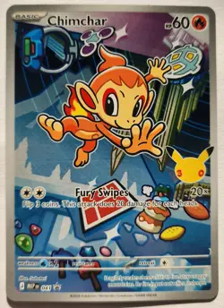 Chimchar 041 | First Partner | Illustration Rare | Promo | Pokemon TCG - Image 1