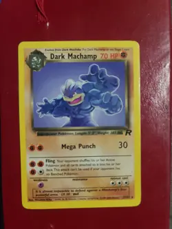 Pokemon TCG Dark Machamp Team Rocket 27/82 Non-Holo Rare 1st Edition NM - Image 1