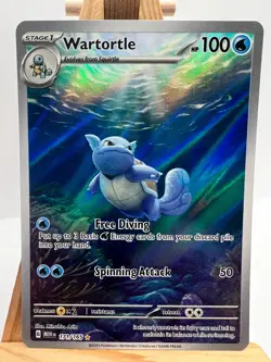 Pokemon TCG - S&V 151 - 171/165 Wartortle - Illustration Rare - NM/M - Image 1