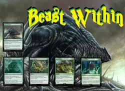 1x - Beast Within - [SELECT] - Various Sets - UC NM MTG - Image 1