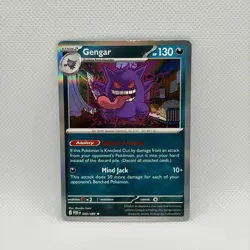 🔥GENGAR Rare Holo Pokemon TCG ME03: Perfect Order 050/088 NM Condition - Image 1