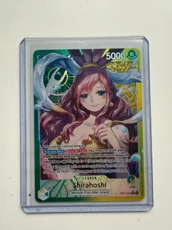 One Piece TCG Shirahoshi OP11-022 A Fist of Divine Speed Leader Alt Art English - Image 1