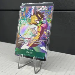 Carrot EB03-013 (R) Alt Art Heroines Edition English - One Piece TCG Pack Fresh - Image 2