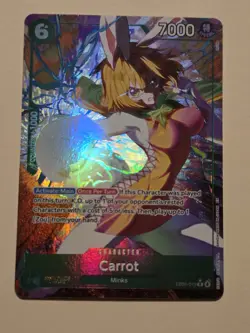 One Piece - Carrot EB03-013 (R) Alt Art Heroines Edition English NM/M - Image 1