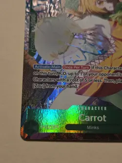 One Piece - Carrot EB03-013 (R) Alt Art Heroines Edition English NM/M - Image 4