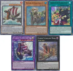 Yugioh Plunder Patroll Budget Deck - Patrollship Lys - Matey - Helm 55 Cards - Image 1