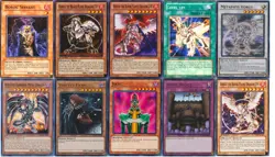 Yugioh Horus The Black Flame Lock Down Deck - LV8 - Jinzo - Level Up 55 cards - Image 1