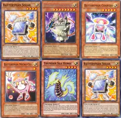Yugioh Batteryman 2024 Deck - Fuel Cell Industrial Strength Micro-Cell 55 Cards - Image 1
