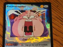 Dragonball Z CCG Fusion Transformation limited rare foil card - Image 2