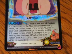 Dragonball Z CCG Fusion Transformation limited rare foil card - Image 3