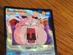 Dragonball Z CCG Fusion Transformation limited rare foil card - Image 4
