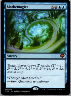 Mathemagics M Secrets of Strixhaven 58 NM - Image 1
