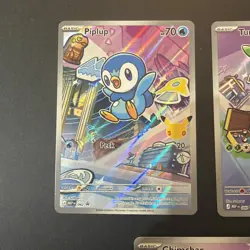 Pokemon First Partner Chimchar Piplup Turtwig Promo MEP 040 041 042 Sinnoh Set - Image 4