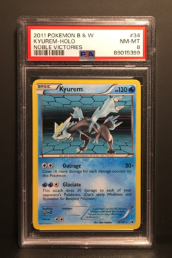 2011 Kyurem Holo | Noble Victories | PSA 8 Near Mint | englisch | Pokemon - Image 1