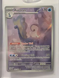 Pokemon TCG Aurorus 092/088 Illustration Rare Holo Perfect Order English NM - Image 1