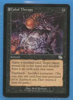 MTG: Judgment: Cabal Therapy - Image 1