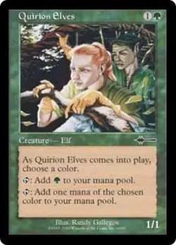 Quirion Elves - Light Play MTG Beatdown Box Set - Image 1