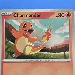 Charmander 020/217 ME: Ascended Heroes Cosmos Holo Promo Pokemon NM - Image 2
