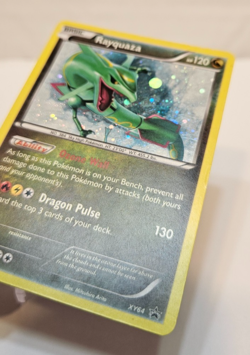 Rayquaza XY64 Holo Black Star XY Promo Pokemon 1553 - Image 2