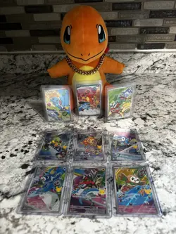 Pokemon TCG First Partner Illustration Collection Promos Full Set - Image 1