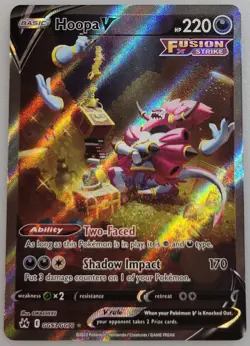 Hoopa V GG53/GG70 Pokemon Crown Zenith: Galarian Gallery Holo NM (2 of 2) - Image 1
