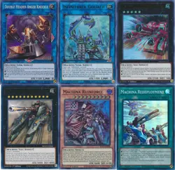 Yugioh Earth Machine Tournament Deck - Machina Ruinforce Infinitrack Urgent NM - Image 1