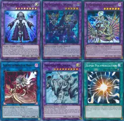 Yugioh Shaddoll Tournament Deck - Invocation Mechaba Purgatrio - 55 Cards - NM - Image 1