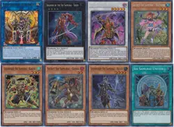 Yugioh Six Samurai 2024 Deck Shi En Isolde Kizan Secret Hatsume United 55 Cards - Image 1