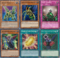 Weevil Complete Deck - Perfectly Great Moth - Cocoon of Ultra Evolution - Yugioh - Image 1