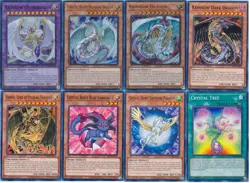 Yugioh Jesse Anderson Complete Deck - Rainbow Dragon - Crystal Beast Ruby Hamon - Image 1