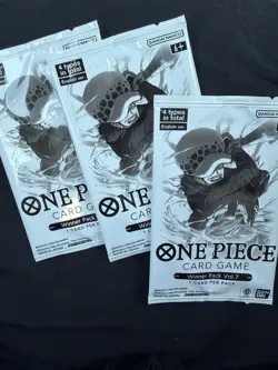 3x One Piece TCG Winner Pack Vol. 7 SEALED - Image 1