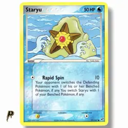 Staryu 77/107 - 2005 EX Deoxys Common Pokemon Card LP/M - Image 1