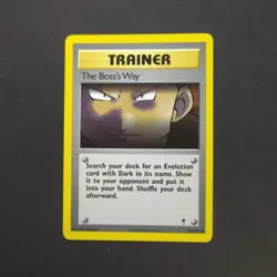 Pokemon Card TCG: The Boss's Way 105/110 - Legendary Collection - Image 1