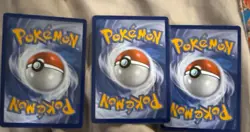 Meowth EX POR 062/088 Holo Basic Pokemon TCG Lot of 3 Cards English Pokemon EX - Image 2