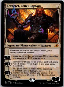 Promo Pack: Edge of Eternities #2 Tezzeret, Cruel Captain - Image 1