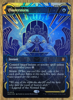 MTG Secrets Of Strixhaven Mystical Archive, Flusterstorm - Foil - Image 1