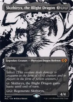 Skithiryx, the Blight Dragon - Multiverse Legends MUL - Magic MTG NM - Image 1